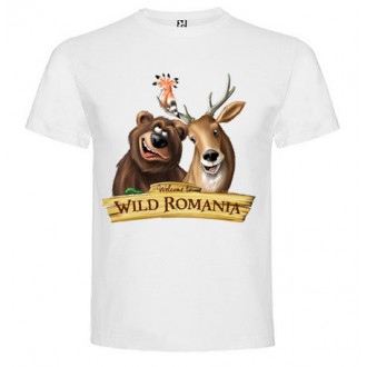 Tricou copii "Welcome to wild Romania"
