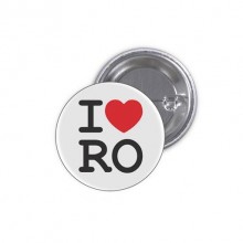 Insigna I Love RO