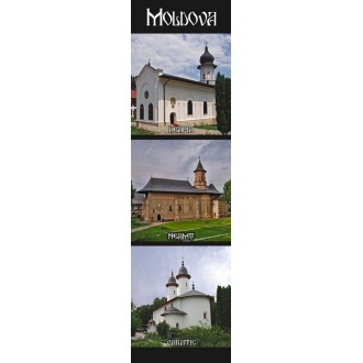 Semn de carte Manastiri din Moldova Agapia Neamt Varatic