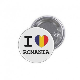 Insigna  "I love Romania"