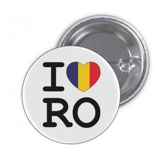 Insigna "I Love RO"