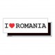 Magnet "I Love Romania"