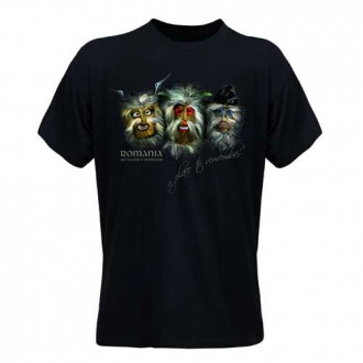 Tricou Romania Masti Traditionale